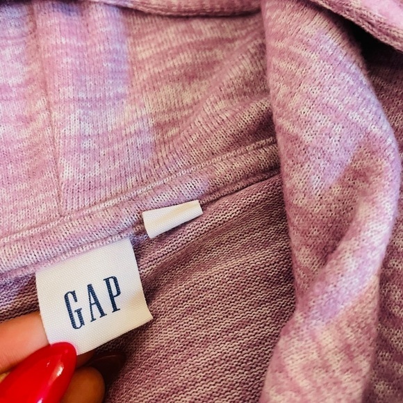 Gap Softspun Space Dye Pullover Hoodie in Purple Amethyst Women’s Size M - Picture 7 of 10